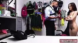 the senators stepdaughter secretly wants loss prevention officer cock