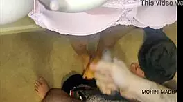 Indian Desi Bhabhi Fucked by Hot Neighbor in Doggystyle with Hindi Audio