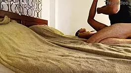 strange anal sex with a young friend in lingerie