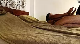 strange anal sex with a young friend in lingerie