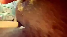 deep throating sextoy after work, quick orgasm