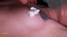 Gentle Slow Creamy Lesbian Sex With Close Angles Cunnilingus Rimming Fingering