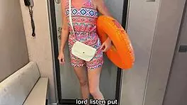 Fucked Stepmom During Burn Rescue - Russian Amateur With Talk And English Subtitles