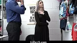 Delilah days desperation leads to a devious deal with officer justin magnum - lifterx