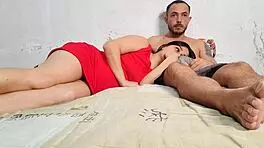 brunette latina made me excited while watching movie