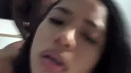 cute influencer model gets fucked by big black cock while recording amateur couple