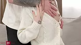 Kwini kim - petite 18+ asian babe fucks muscular guy!