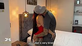 cuckold wife gets fucked by lover 😈