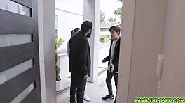 Sexy Lily Glee Gets Punished By Horny Man Slamming Her Tight Teen Pussy