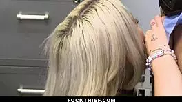 Teen Caught Stealing, Gets Fucked