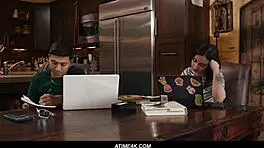 Big titty fuckdoll hailey rose saves ass with knowledge