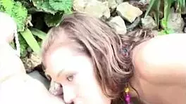 Selina 18 and lesbian friend rub lick pussy with tongue