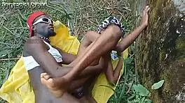 Ebony petite ass got fucked by areaboy