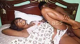 Ebony Couple Enjoys Morning Hardcore Fuck