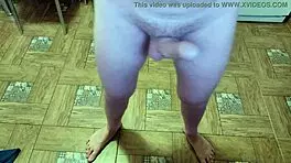 Relaxing living room massage session with close-up details