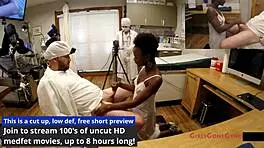 pregnant student in an intriguing encounter with professor