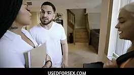 USED FOR SEX - TEEN introduces her FRIEND to a MAN - Lina Flex Bella Jane!