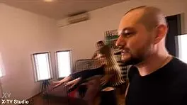 Triple Encounter With Anastasia Mistress Liza Shay Vs Three Big Performers In Original Series