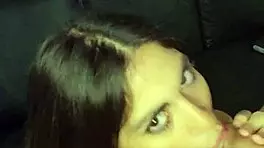 I suck my bosss cock very hard and it ends up on my face