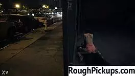 Teen Pickup Leads To Intense Street Sex