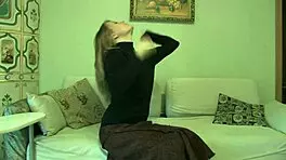 teacher playing with her pussy after classes