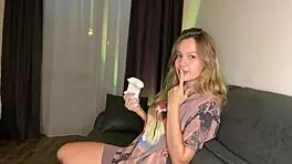 we jus wanted to play console wit a friend, ended up wit hot fuck