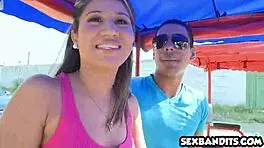 Amateur Colombian Teen's First Time