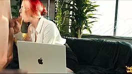 Everyone Saw Boyfriend Fucking Me In Zoom! Mollyredwolf