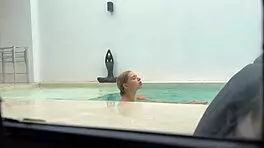 Being The Poolboy Means Rough Blonde Fucking
