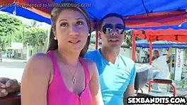 Amateur Colombian Teen's First Time