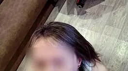 juicy pov blowjob from a cute babe