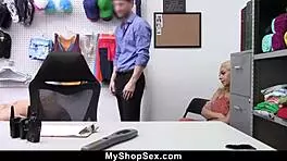 Loss Prevention Officer Finds The Teen 18+ And Milf Are Repeat Offender - Moshopsex