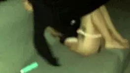 busty arab maid caught riding girlfriend's toy