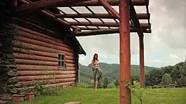 Young Naked Playgirl Gets Intense Orgasm From Wet Solo Masturbation With Dildo!