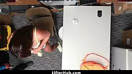 Shoplifting Suspect Receives Physical Punishment In Garage