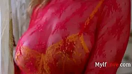 soaking milf drenches dick - aderes quin elias