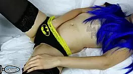 Panties Favorite Superhero Does Horny Masturbation Orgasm
