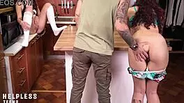 Daddy Not Infront of the Maid Innocent Stepdaughter Taboo