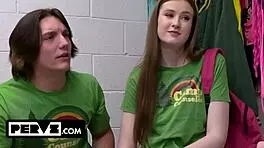 shoplifting counselor using her body to avoid jail