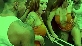 I Meet My Neighbor In The Elevator And Fuck Her Outdoors