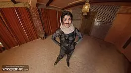 Chani rides huge cock in VR! 😍