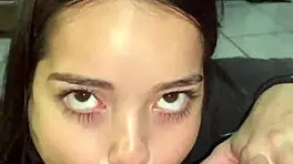 Debora Prado Delivers Intense Deepthroat Blowjob and Reverse Cowgirl Ride Before Bed