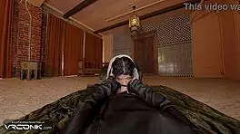 Chani rides huge cock in VR! 😍