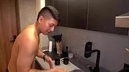 Curvy Latina Neighbor Rides Huge Cock in Bedroom When Wife Is Away