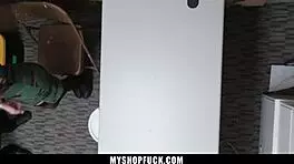 Teen Enters Changing Room With Suspicious Merchandise.