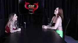 menage feminino fulfills fetish with multiple orgasms, begging to suck dick and discuss future plans - thaisa redvelvet watch on sheer red