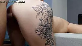 the wife cheats with her husband's friend while he's out, banging hard in their home