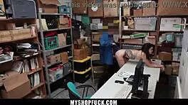 Teen Enters Changing Room With Suspicious Merchandise.