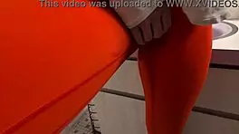 hot wet pee desperation and golden shower