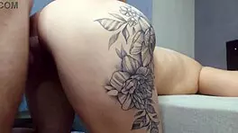 the wife cheats with her husband's friend while he's out, banging hard in their home